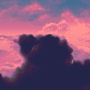 black clouds level map background