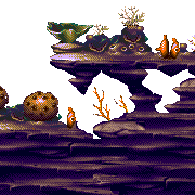 deep ridge level map foreground