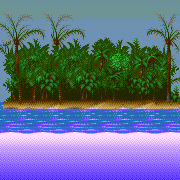 four islands level map background