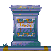 the library level map foreground